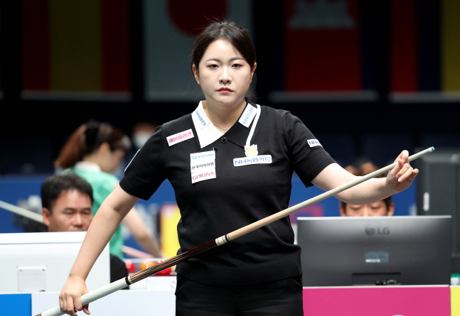 김민아. /사진=PBA 투어 제공