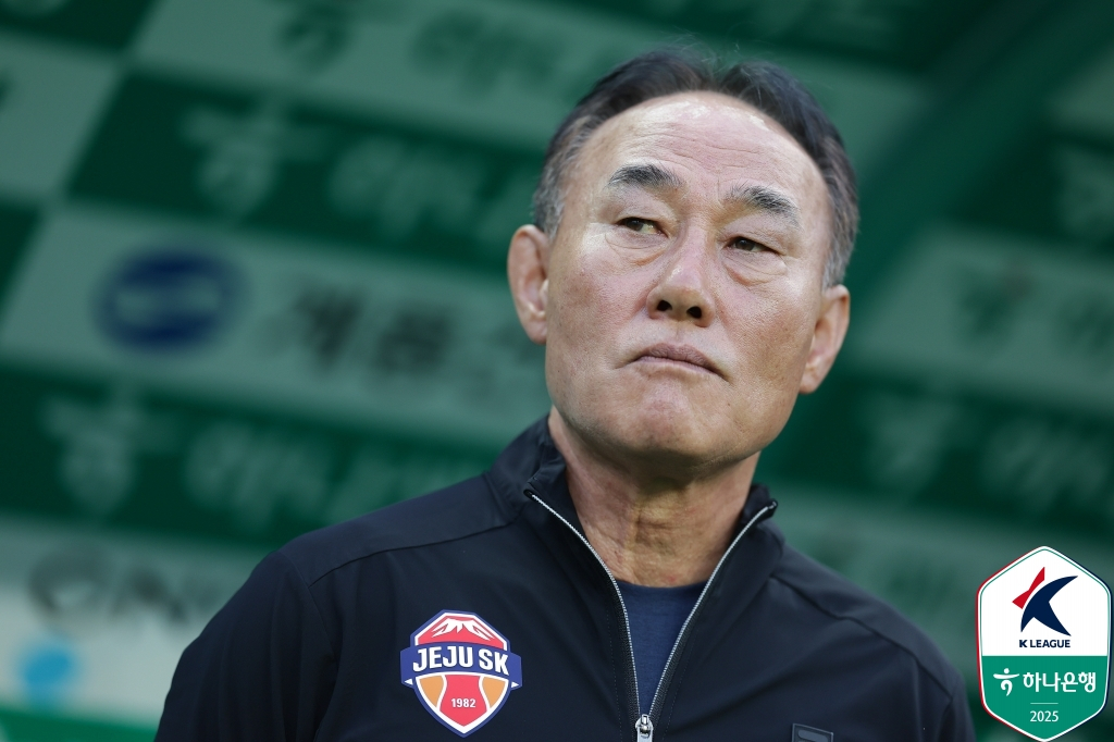 김학범 제주SK 감독. /사진=한국프로축구연맹 제공