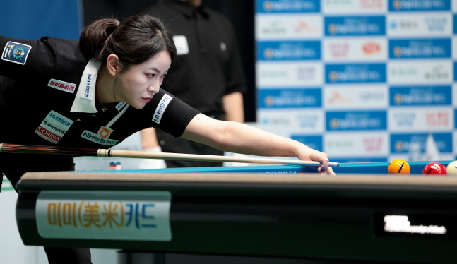 김민아. /사진=PBA 투어 제공