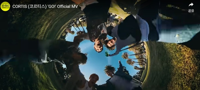 사진 =코르티스 GO!뮤직비디오 캡처  @ HYBE LABEL