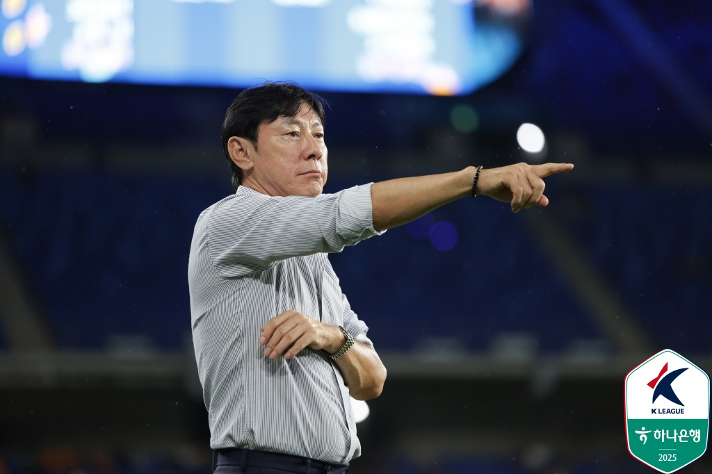 신태용 울산 HD 감독. /사진=한국프로축구연맹 제공