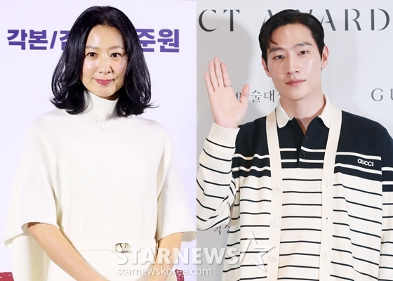 왼쪽부터 김희애, 노상현 /사진=스타뉴스