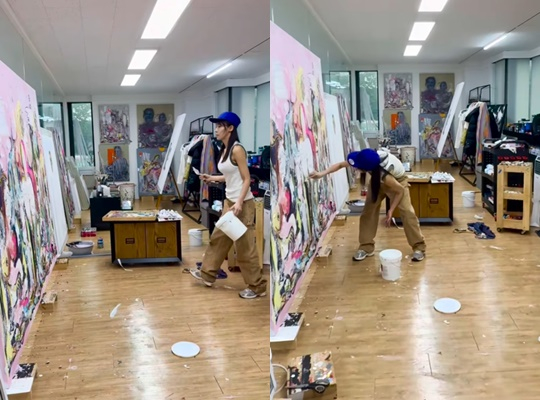 /사진=하지원 개인계정