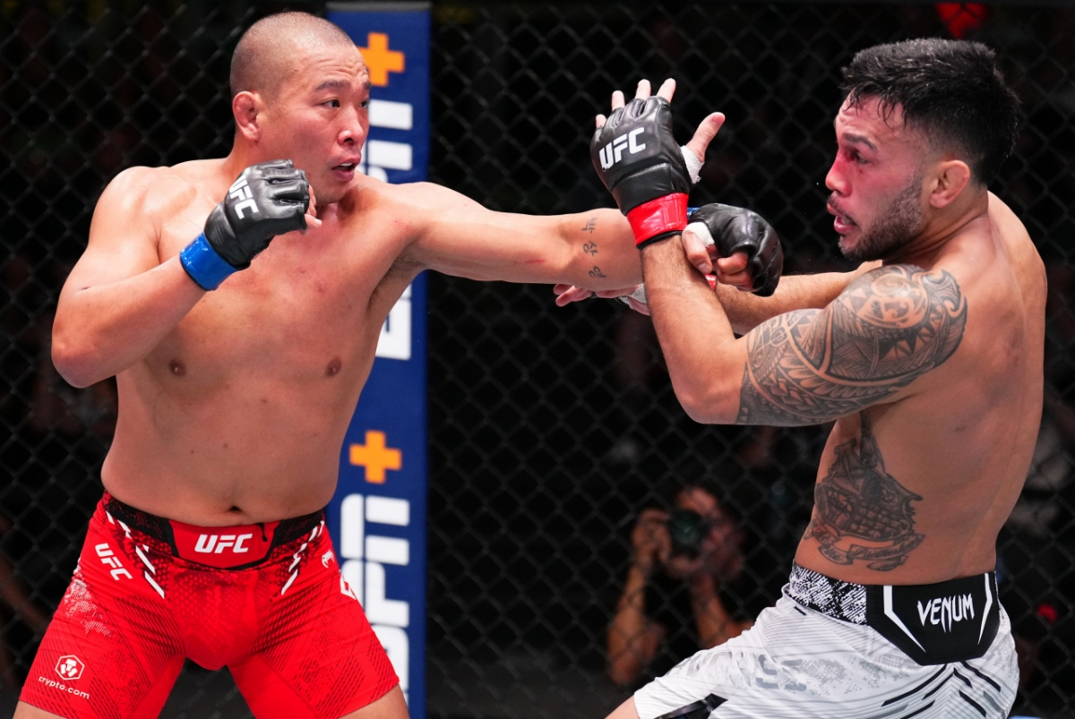 박준용(왼쪽). /사진=UFC 제공