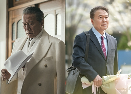 '착한 사나이'(왼쪽)와 '화려한 나들' 속 천호진의 모습 