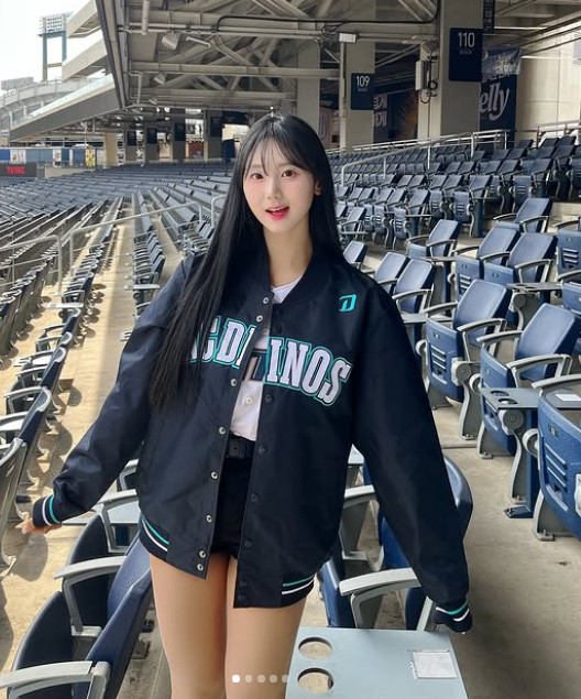 감서윤 치어리더. /사진=감서윤 SNS 갈무리