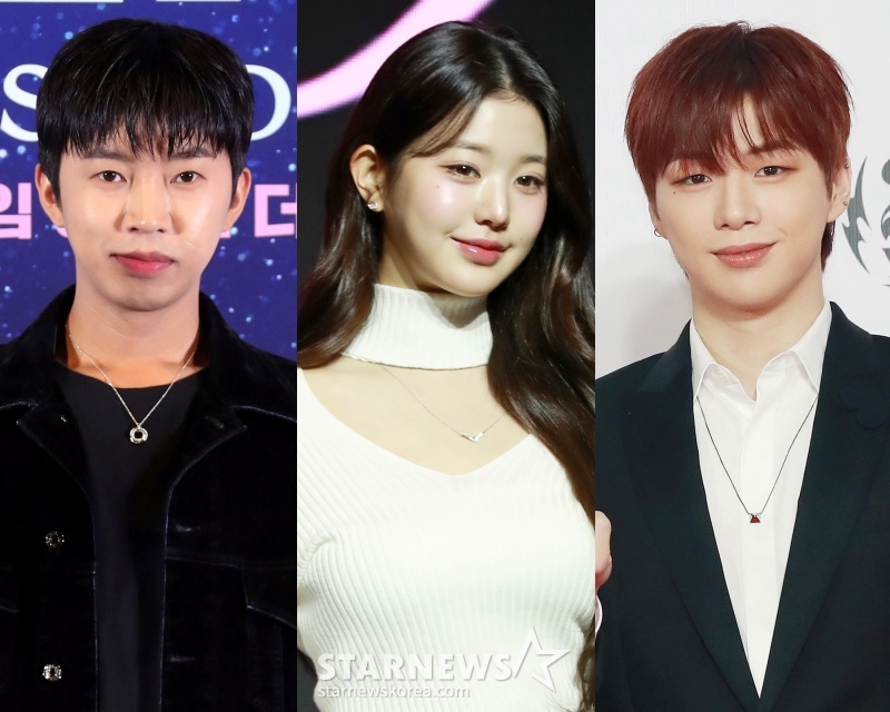 임영웅, 아이브 장원영, 강다니엘 /사진=스타뉴스 