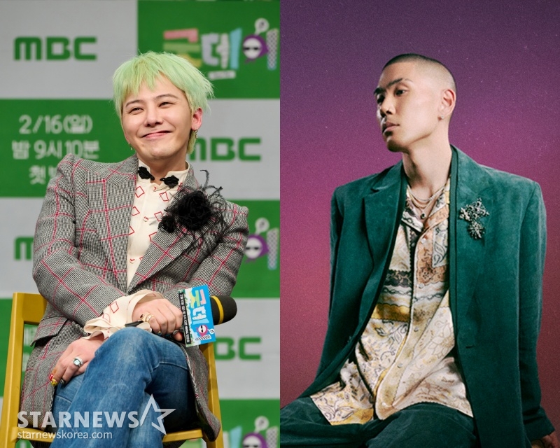 지드래곤, 빈스 /사진=스타뉴스, 더블랙레이블