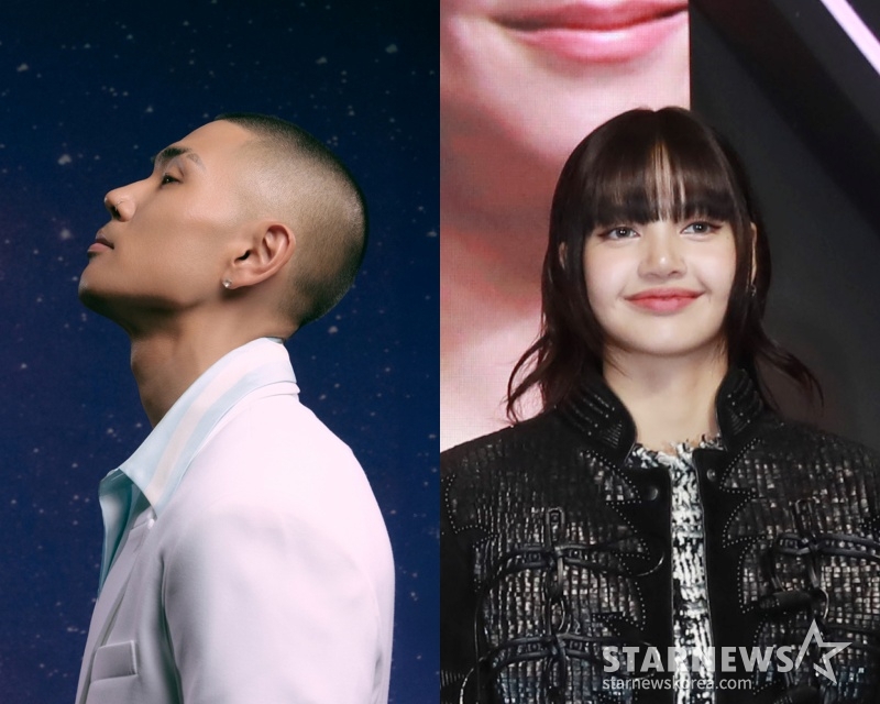 빈스, 블랙핑크 리사 /사진=더블랙레이블, 스타뉴스