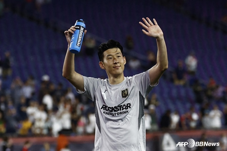 LA FC 공격수 손흥민. /AFPBBNews=뉴스1
