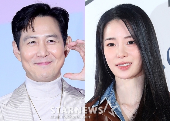 배우 이정재와 임지연 /사진=스타뉴스