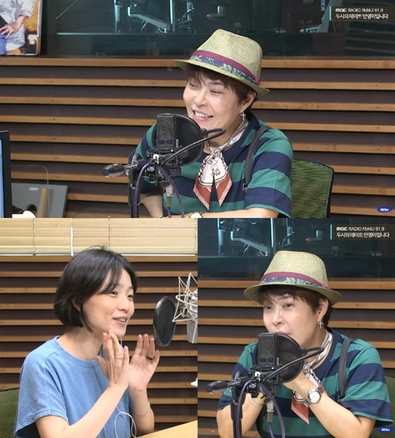 조혜련, 안영미 /사진=MBC FM4U '두시의 데이트' 캡처