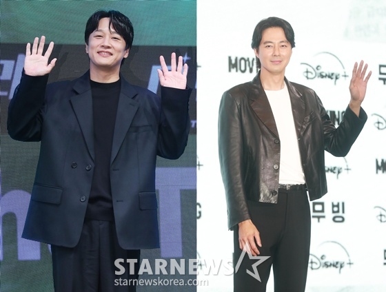 차태현(왼쪽), 조인성/사진=스타뉴스