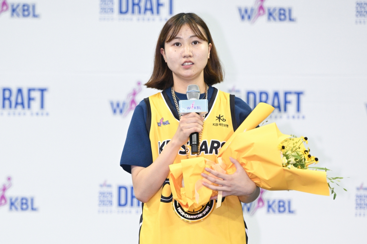2025~2026 드래프트 1라운드 3순위 고리미(KB스타츠). /사진=WKBL 제공