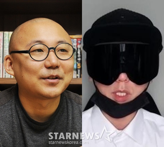 왼쪽부터 주호민, 뻑가 /사진=스타뉴스, 뻑가 유튜브 영상 캡처