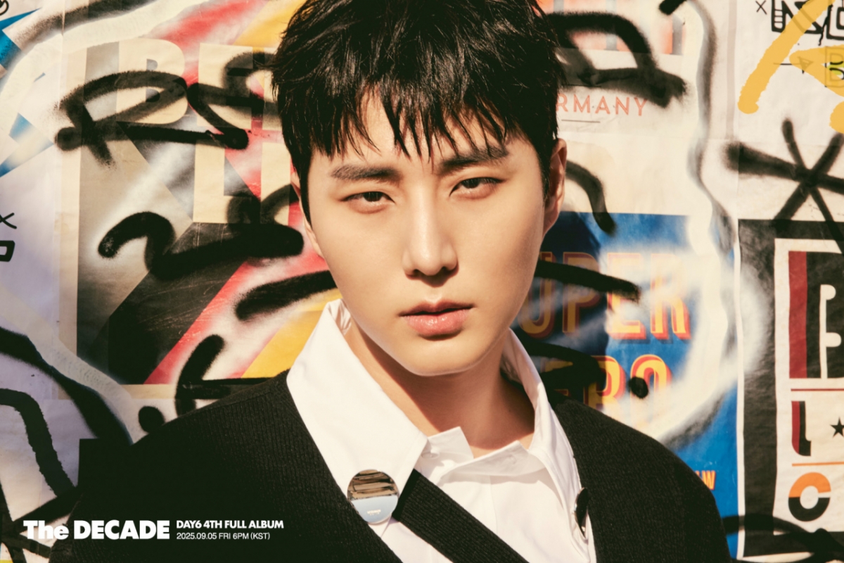 DAY6 Young K 새 정규 앨범 개별 콘셉트 포토 /사진제공=JYP엔터테인먼트