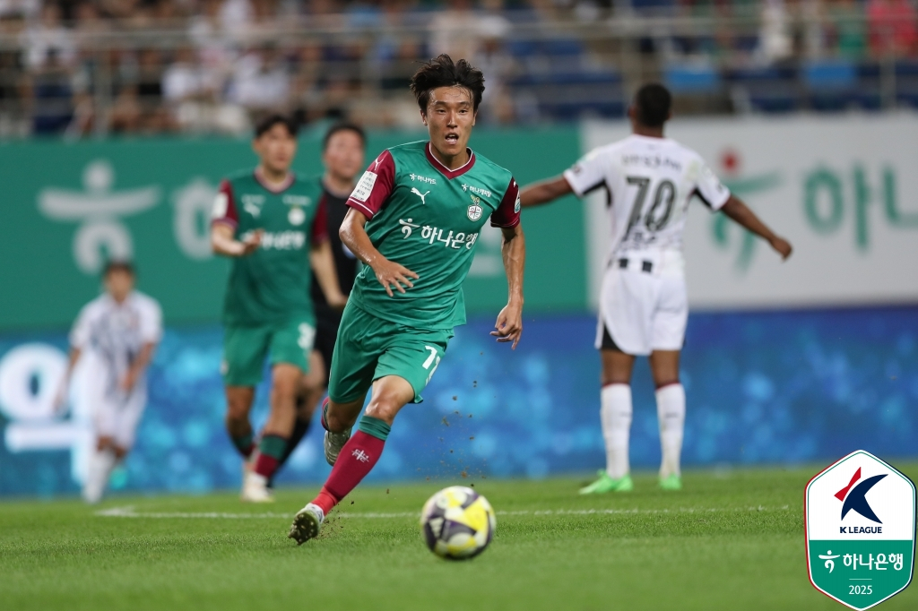 김진야(대전하나시티즌. /사진=한국프로축구연맹 제공