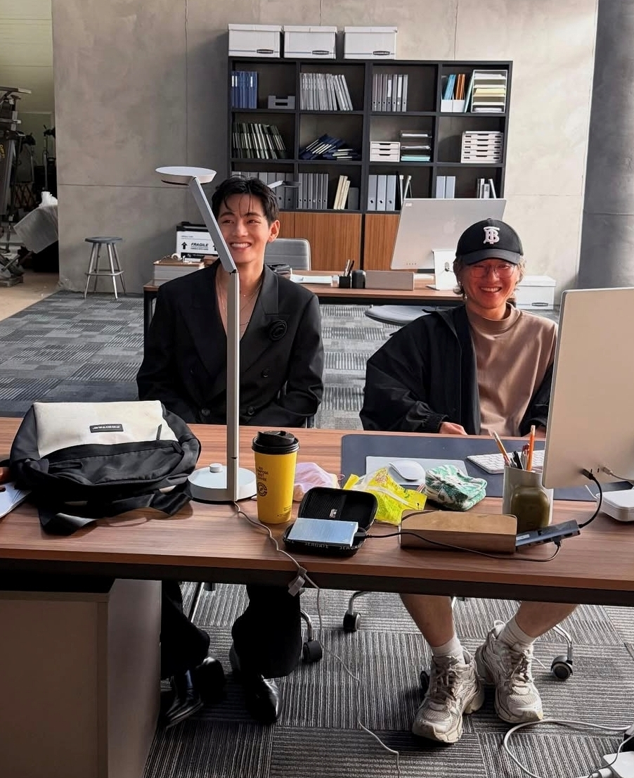 방탄소년단 뷔와 유광굉 감독