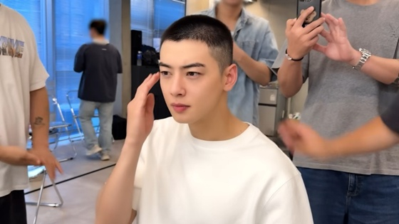/사진=차은우 유튜브 채널 화면 캡처