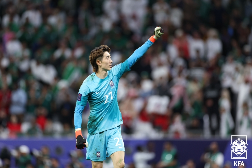 축구 국가대표팀 골키퍼 조현우. /사진=대한축구협회 제공