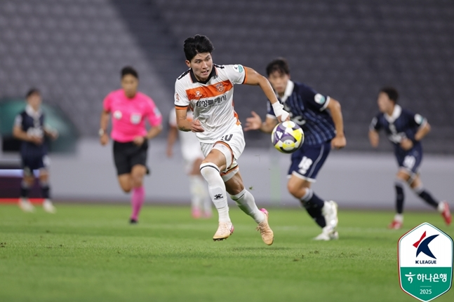박준서. /사진=한국프로축구연맹