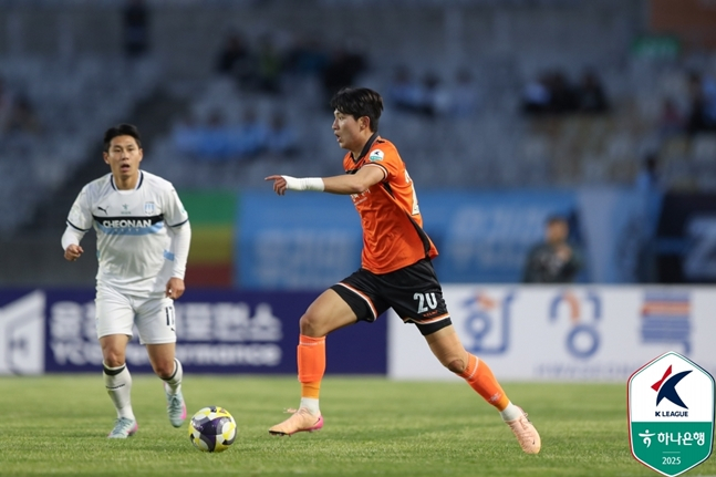 박준서. /사진=한국프로축구연맹