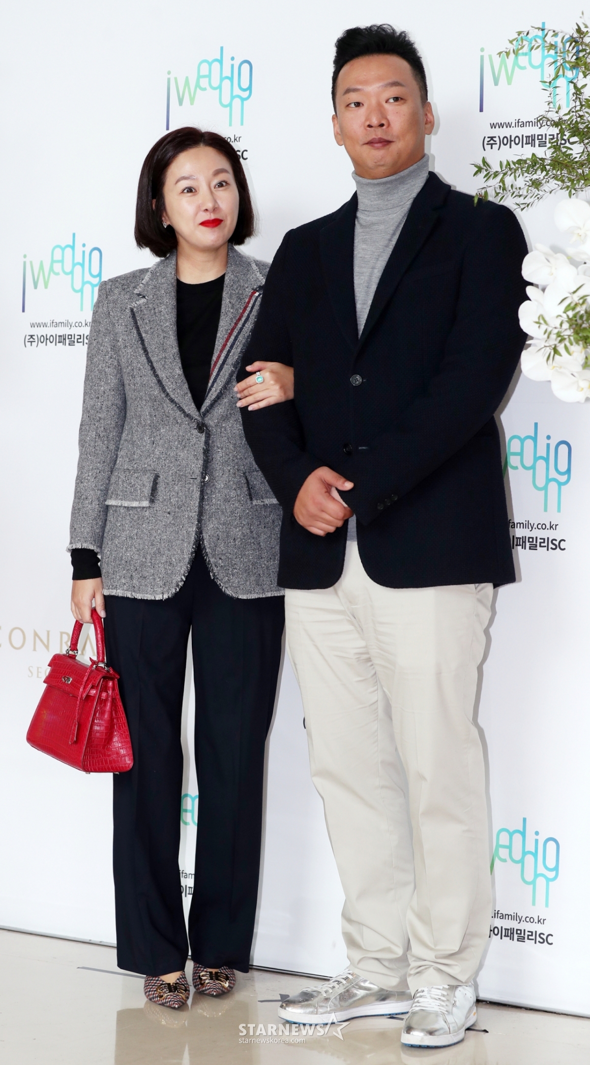 김지혜(왼쪽)와 박준형 /사진=스타뉴스