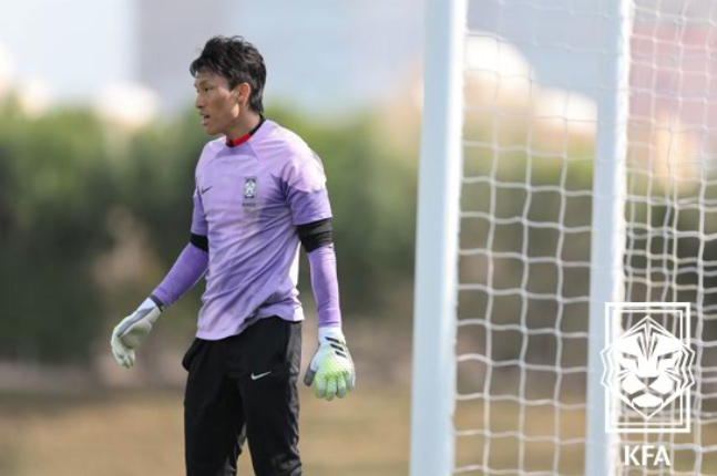 축구 대표팀 골키퍼 김승규. /사진=대한축구협회 제공