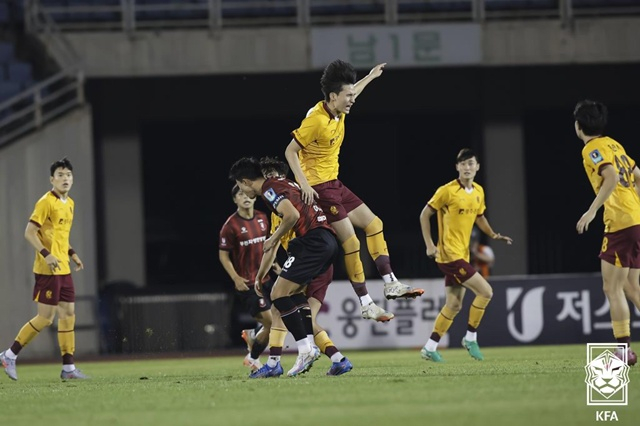 광주FC-부천FC 경기. /사진=대한축구협회 제공