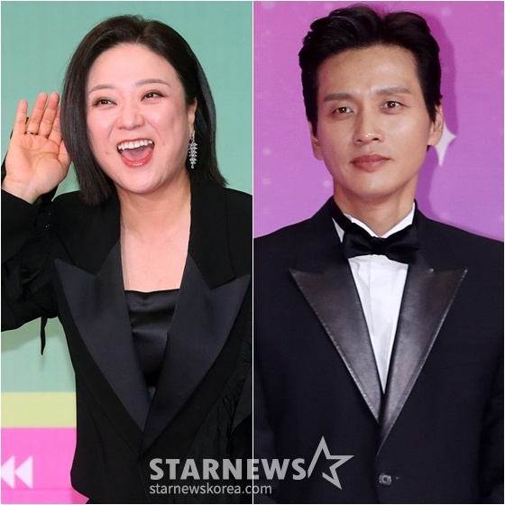 김숙(왼쪽)과 구본승 /사진=스타뉴스