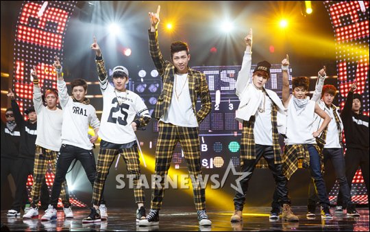 방탄소년단 2013년 엠넷 '엠카운트다운' 출연 당시 모습 /사진=스타뉴스