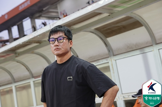 이정효 광주FC 감독. /사진=한국프로축구연맹 제공
