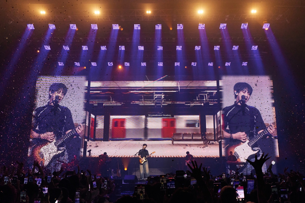 찬열 솔로 데뷔 1주년 기념 공연 이미지 /사진제공=에스엠엔터테인먼트
