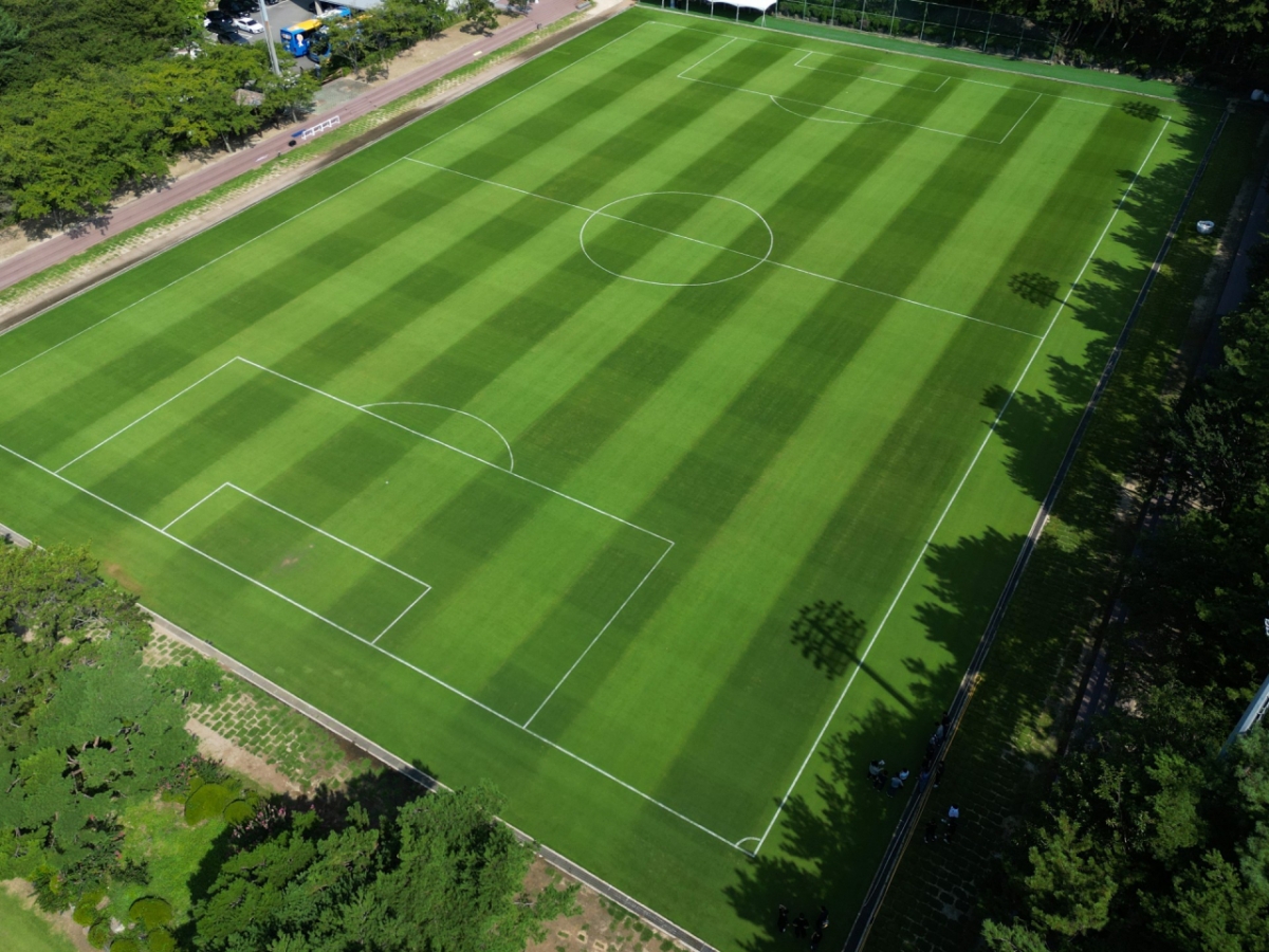 프로축구 K리그1 울산 HD 훈련구장인 강동 축구장. /사진=울산 HD 제공