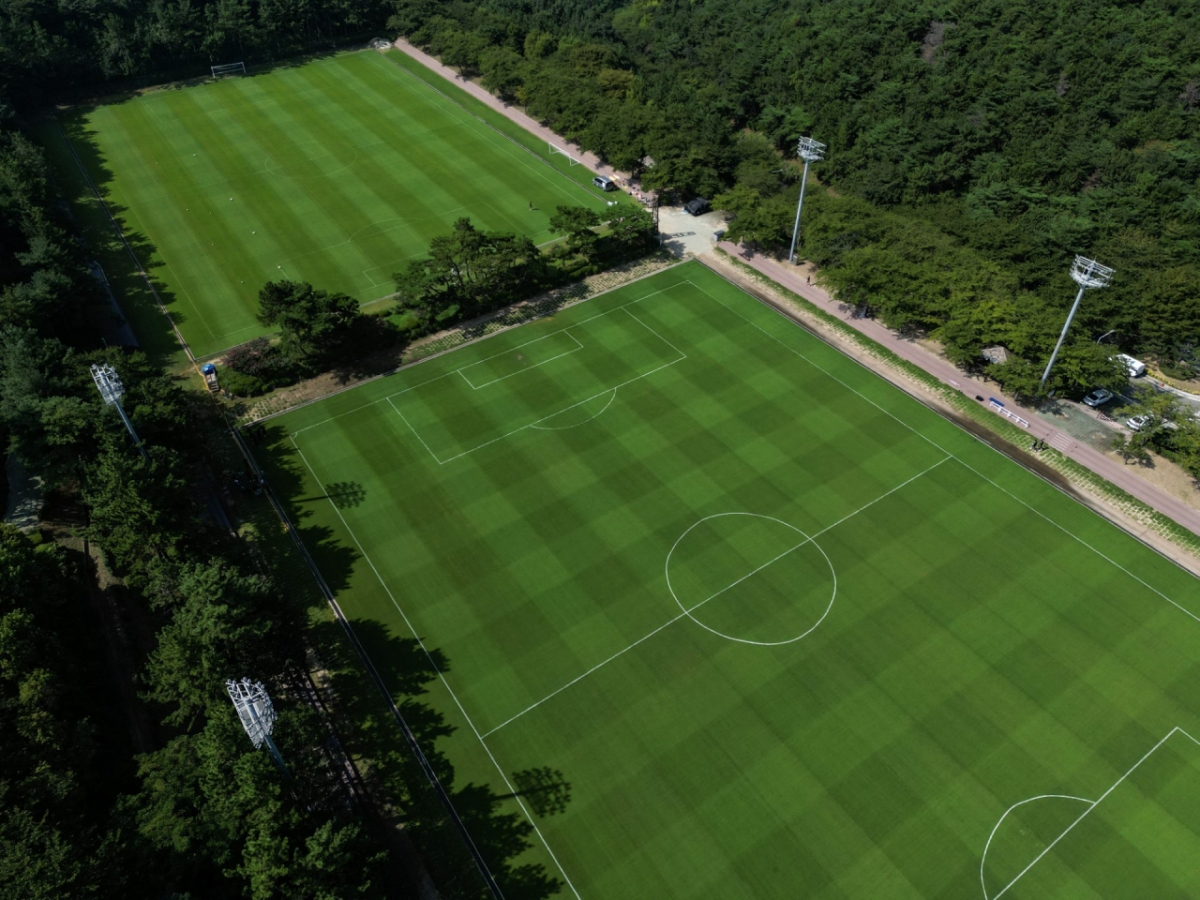 프로축구 K리그1 울산 HD 훈련구장인 강동 축구장. /사진=울산 HD 제공