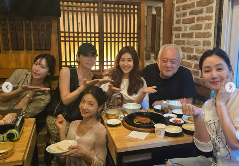 김소연 김선영 김성령 최명길 김한길 이세희 / 사진=김소연 인스타그램