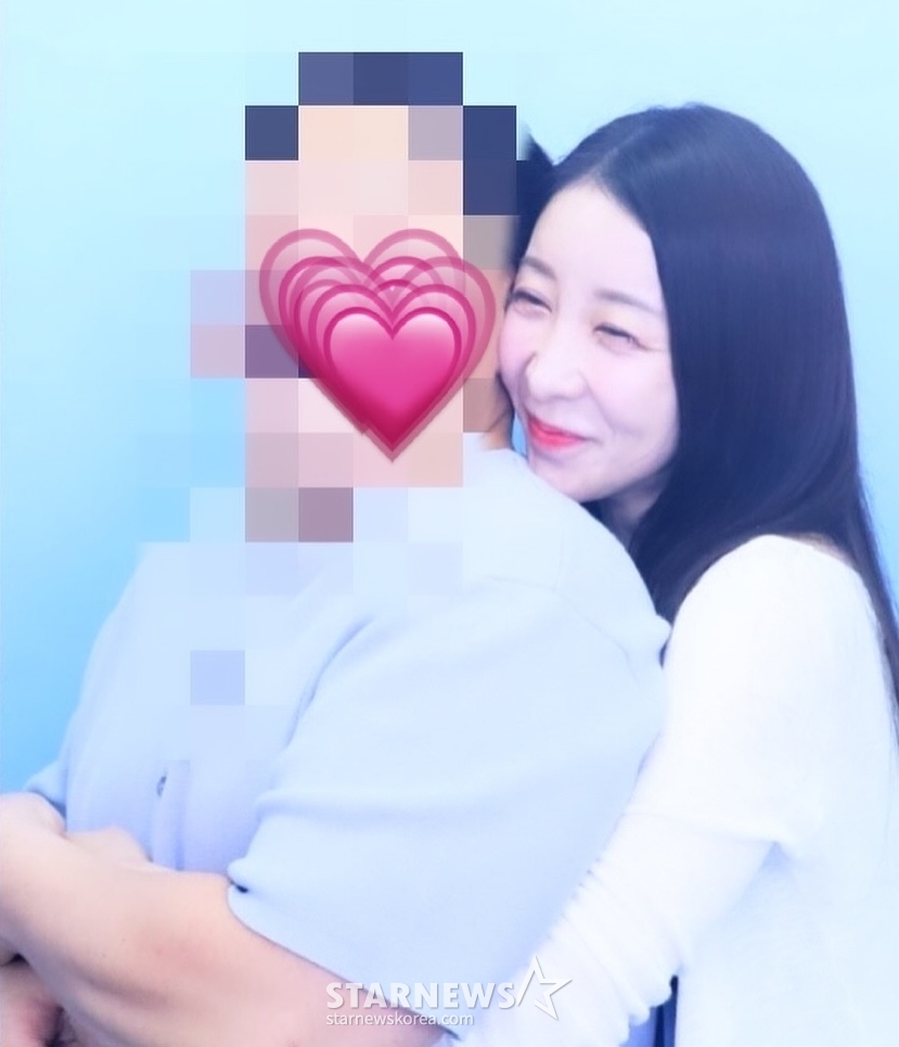 윤정수, 원자현 '예비부부' /사진=원자현 인스타그램 캡처