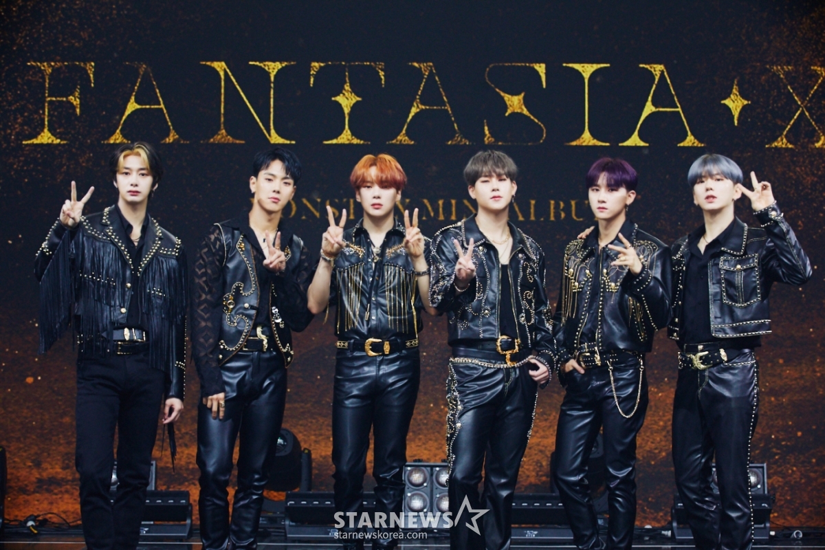 몬스타엑스 형원, 셔누, 민혁, 주헌, 아이엠, 기현(왼쪽부터) /사진 제공=스타쉽엔터테인먼트