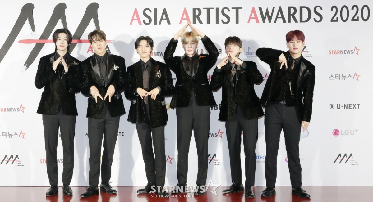 몬스타엑스 형원, 셔누, 아이엠, 민혁, 기현, 주헌(왼쪽부터) /사진=김창현 기자