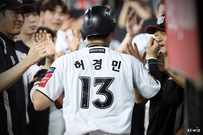KT 허경민. /사진=KT 위즈 제공