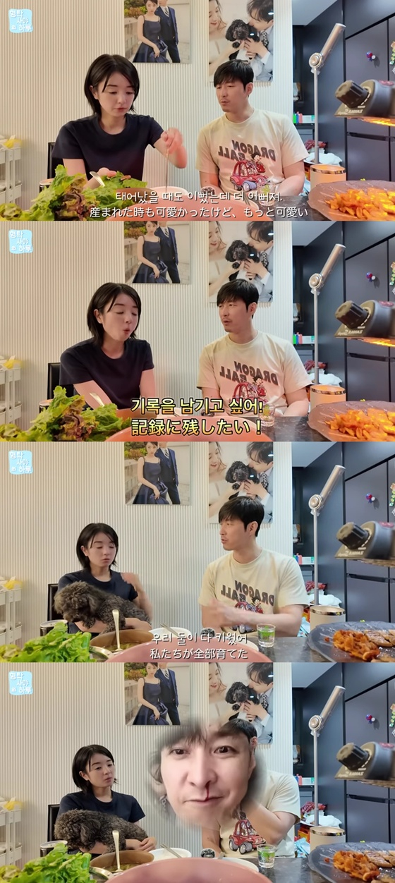 사야, 심형탁 부부/사진=유튜브 형탁 사야의 하루