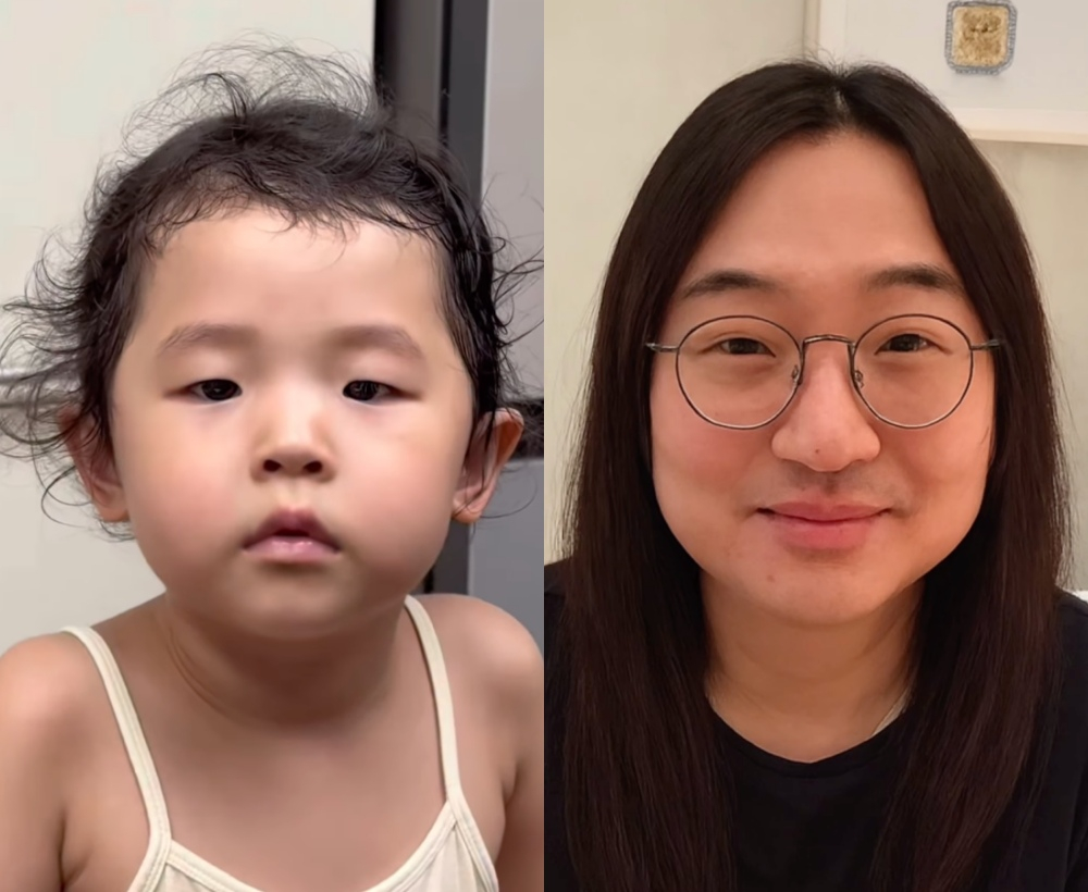 이지혜, 문재완 딸 엘리 /사진=이지혜 SNS