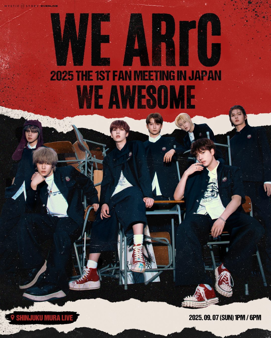 아크_일본 팬미팅 _We ARrC We Awesome_ 포스터/사진제공=미스틱스토리