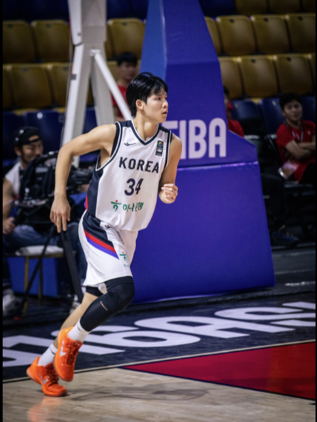 U-16 대표팀 박범윤. /사진=FIBA 홈페이지