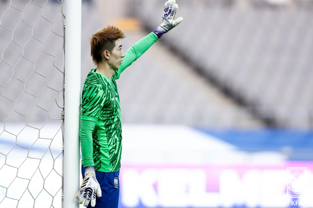 한국 축구대표팀 골키퍼 조현우. /사진=대한축구협회 제공
