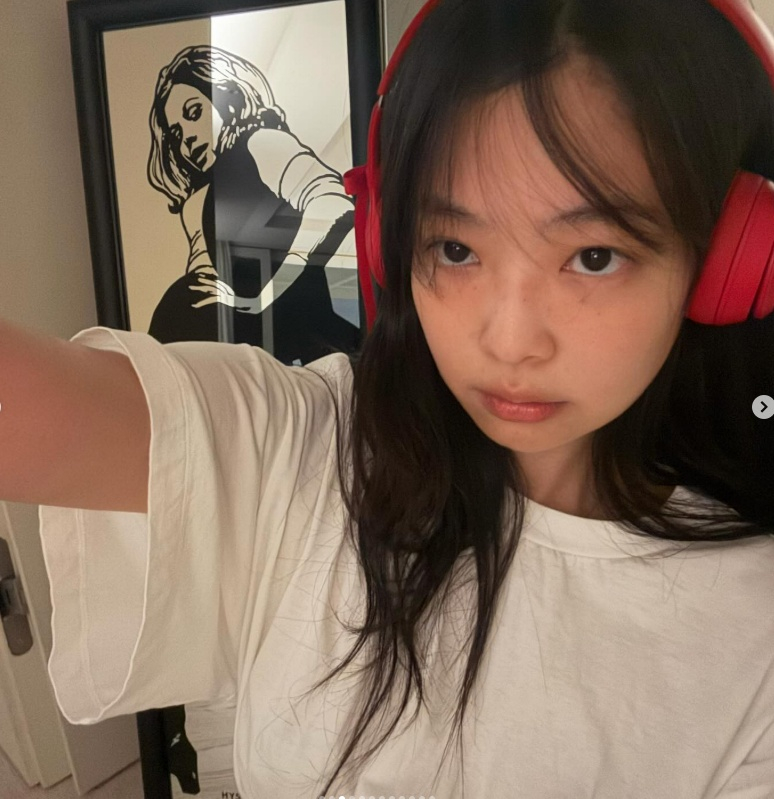 /사진=제니 SNS