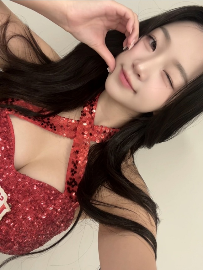 이연진 치어리더. /사진=이연진 SNS 갈무리