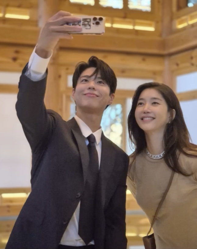 왼쪽부터 박보검, 김희영 /사진=김희영 인스타그램 캡처