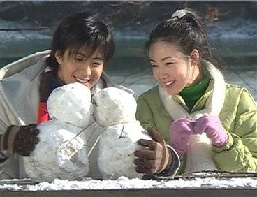 왼쪽부터 배용준, 최지우 /사진=KBS 2TV '겨울연가'