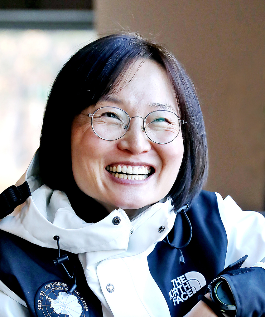 대한민국 산악대상 수상자로 선정된 김영미 산악가. /사진=대한산악연맹